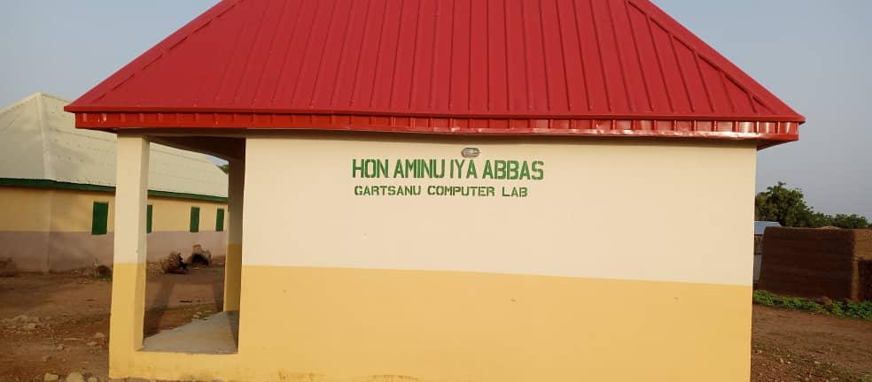 Computer centers and Lab were constructed by Hon. Iya Abbas in Garstanu and Chilka